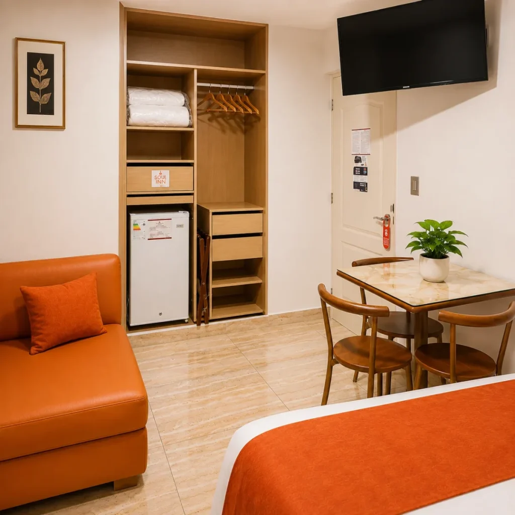 Hotel superior twin 4-rooms inn Soul-mate